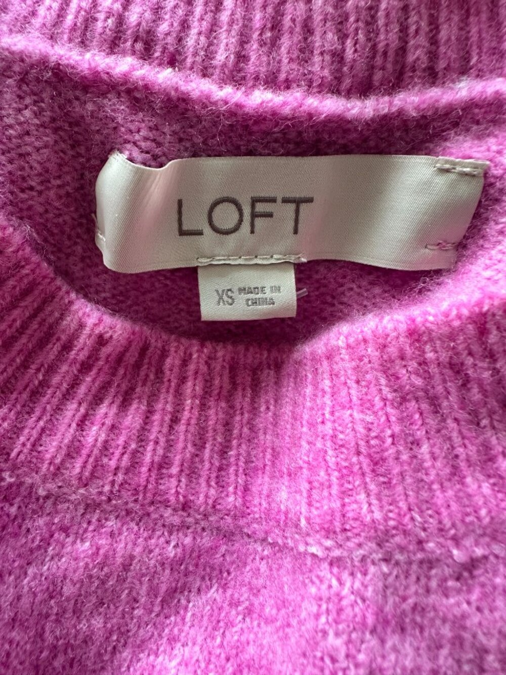 Pink Ruffle Loft Sweater - Picture 4 of 4